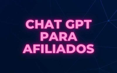 Como usar o ChatGPT no mercado de afiliados